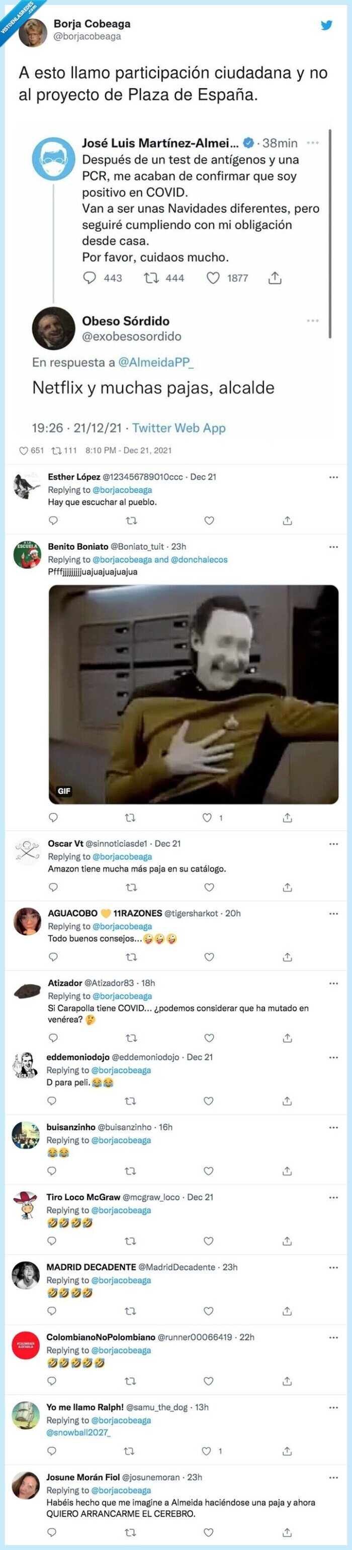 coronavirus,netflix,navidad,almeida