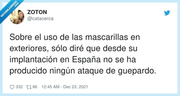implantación,mascarillas,exteriores,coronavirus,guepardo,españa