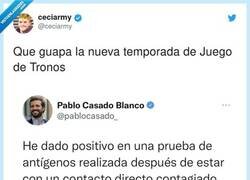 Enlace a Tremenda la conversación entre Pablo Casado, Pedro Sánchez y VOX, a lo Juego de Tronos