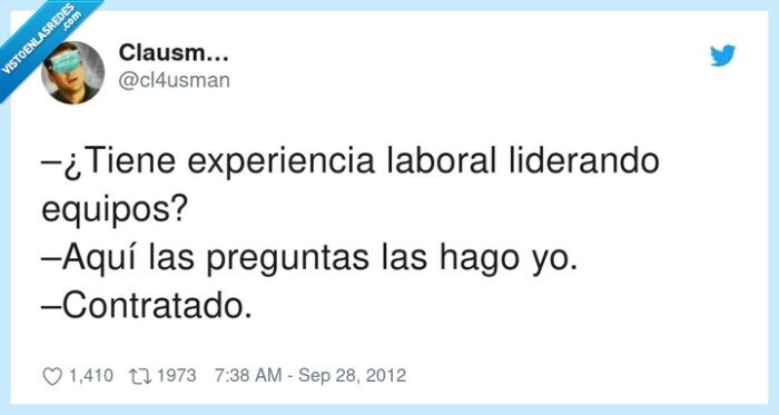 contratado,experiencia,liderando,preguntas