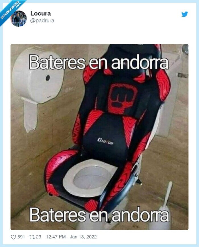 silla,gamer,wc,andorra