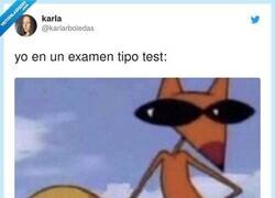 Enlace a Yo en los exámenes test, por @karlarboledas