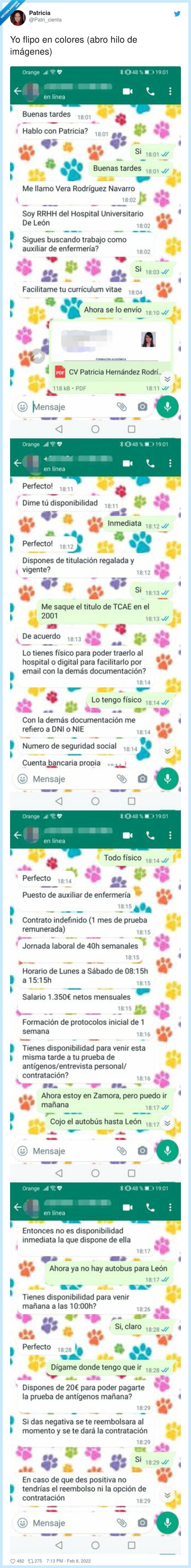 contratación,enfermería,antígenos,prueba,negativa