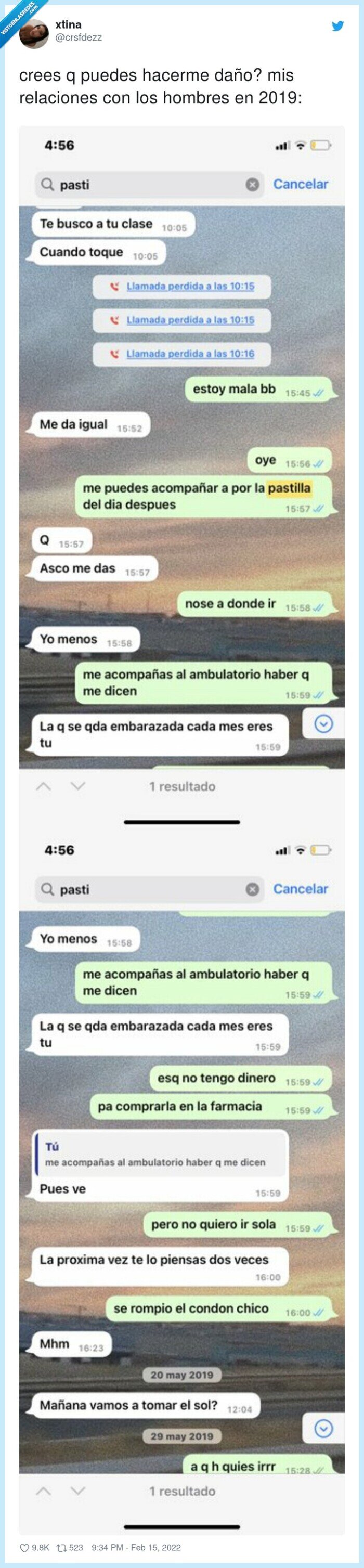 relaciones,pruebas,embarazo,hombres,puedes,crees,daño