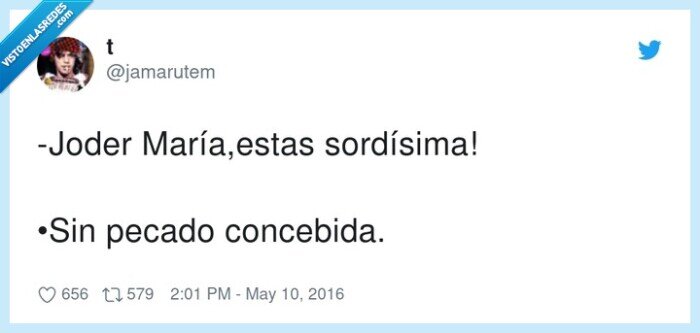 maría,sordísima,sin pecado concebida