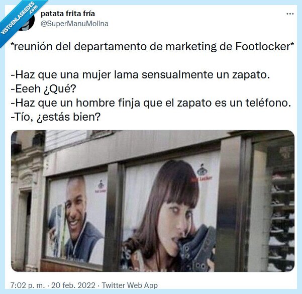 footlocker,zapato,marketing