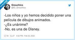 Enlace a Un anime o una de Disney, por @El_Grouchico