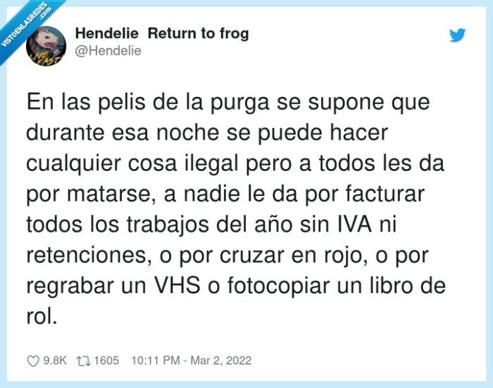 la purga,ilegal,matar