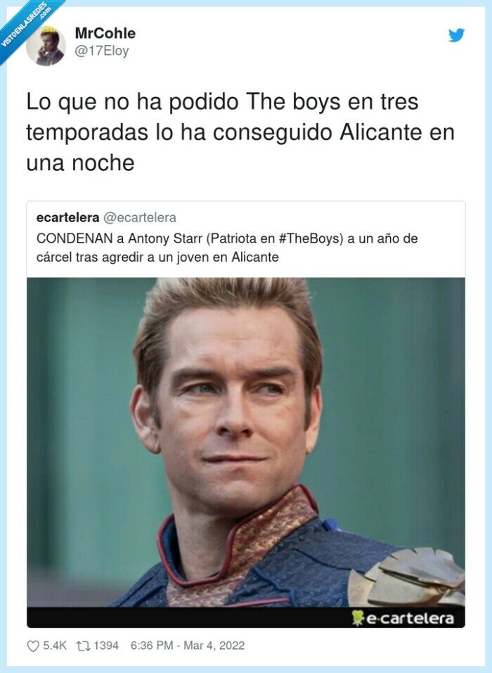 alicante,podido,noche,the boys,homelander
