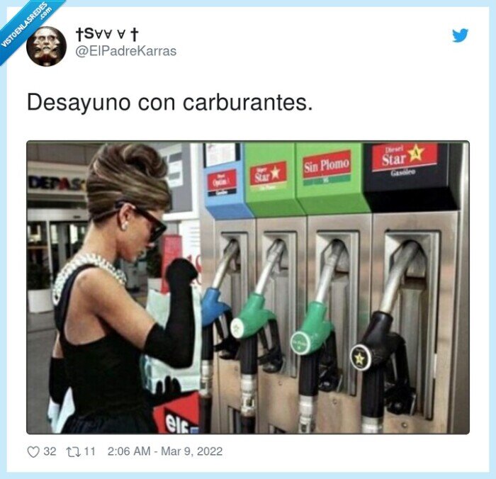 carburantes,desayuno,diamantes,gasolina