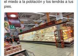 Enlace a Así están las estanterías de los supermercados en España este fin de semana, por @78esyv
