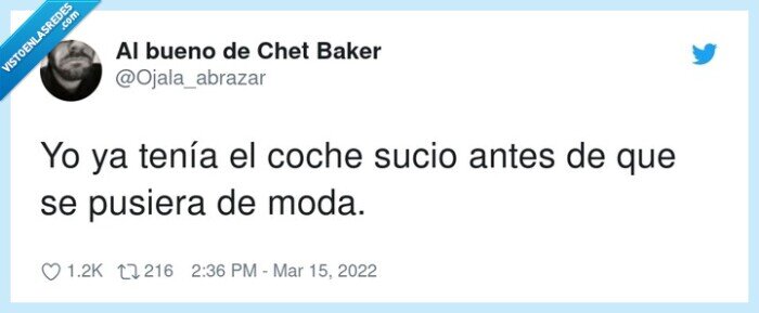 calima,coche,sucio,antes,moda