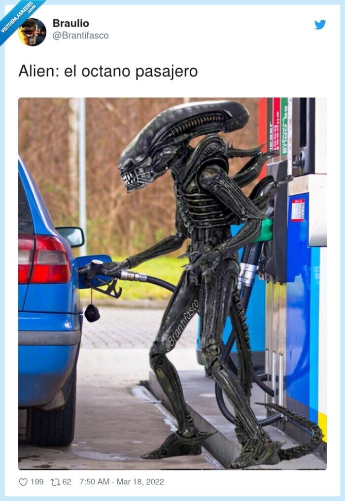 pasajero,octano,alien,gasolina