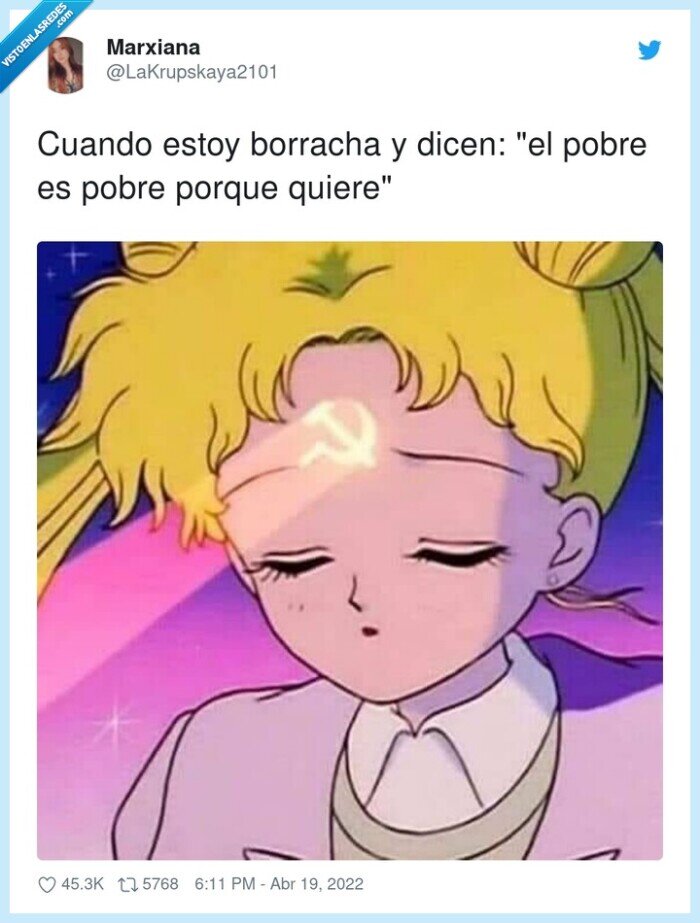 borracha,pobres,porque quiere,saylor moon