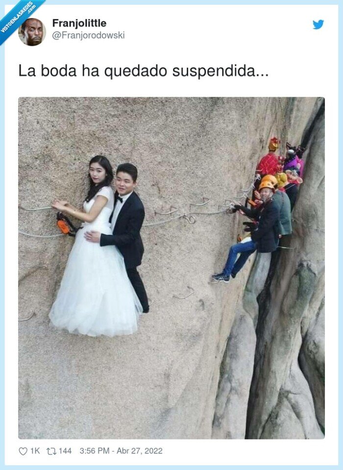 suspendida,montaña,escalada,boda
