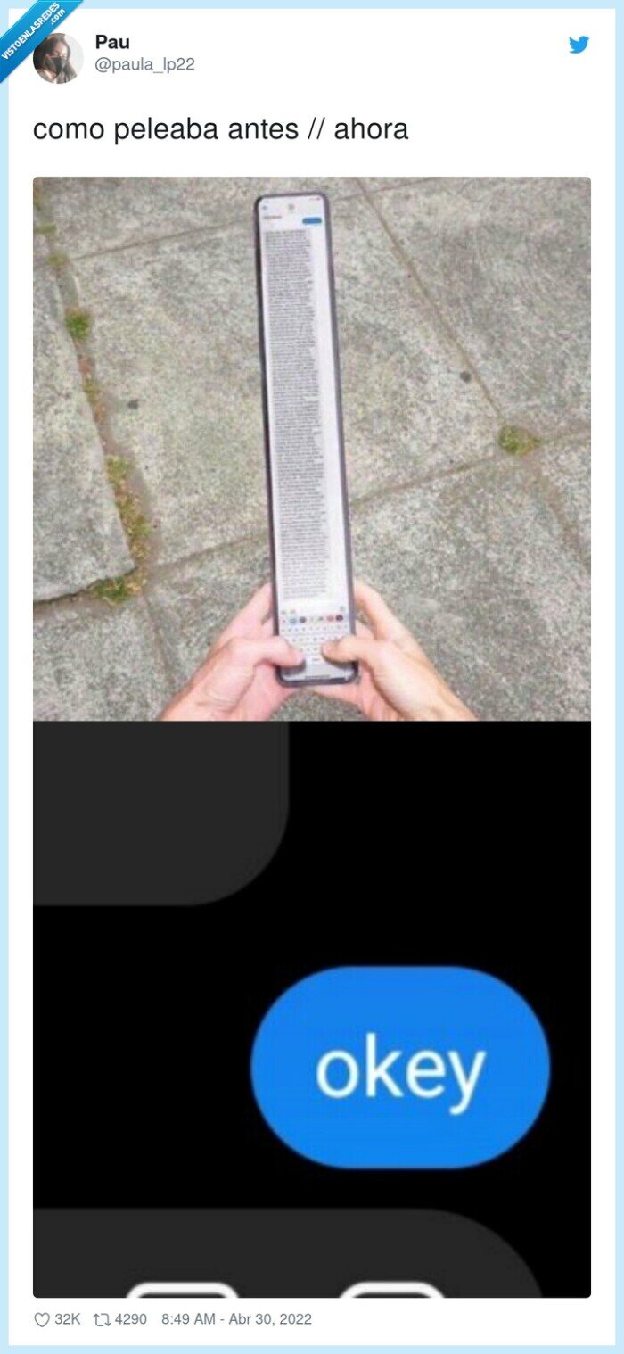 pelear,discutir,movil,ok