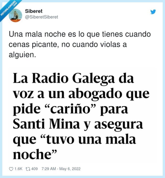 acosador,blanquear,radio galega,santi mina