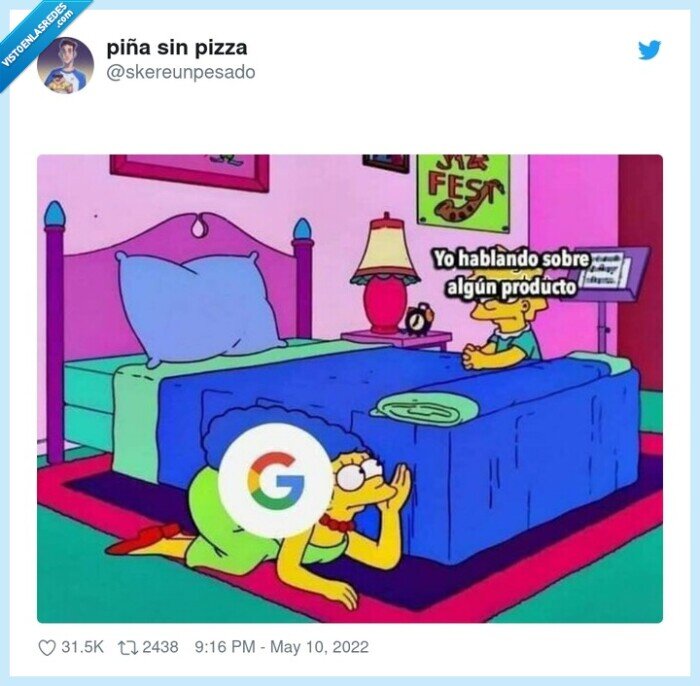 google,productos,espiar,simpson