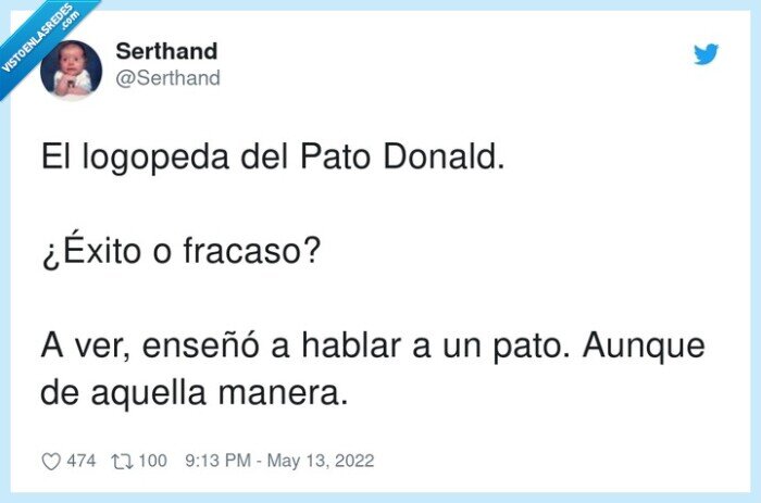 logopeda,enseñar,fracaso,donald