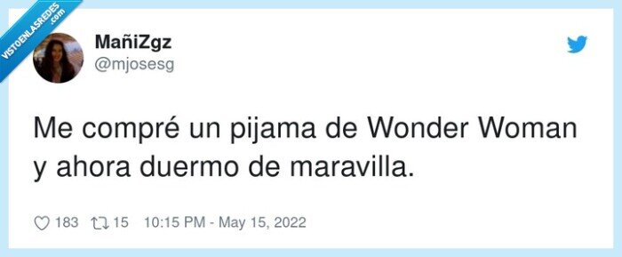 maravilla,compré,pijama,dormir,wonder woman