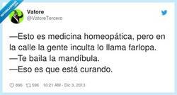 Enlace a Mejor que la homeopatía, por @VatoreTercero