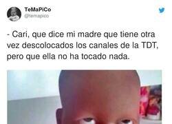 Enlace a Las madres son expertas en desprogramar el TDT, por @temapico