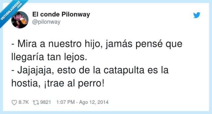 llegaría,lejos,catapulta