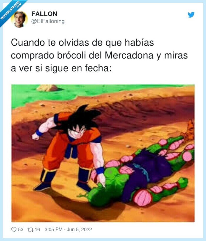 mercadona,brócoli,olvidar,estado,goku,piccolo