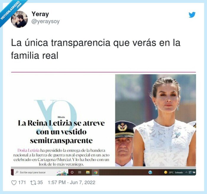 transparencia,familia real