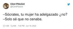 Enlace a Solo sé que no sé nada, por @ClintPiticlint