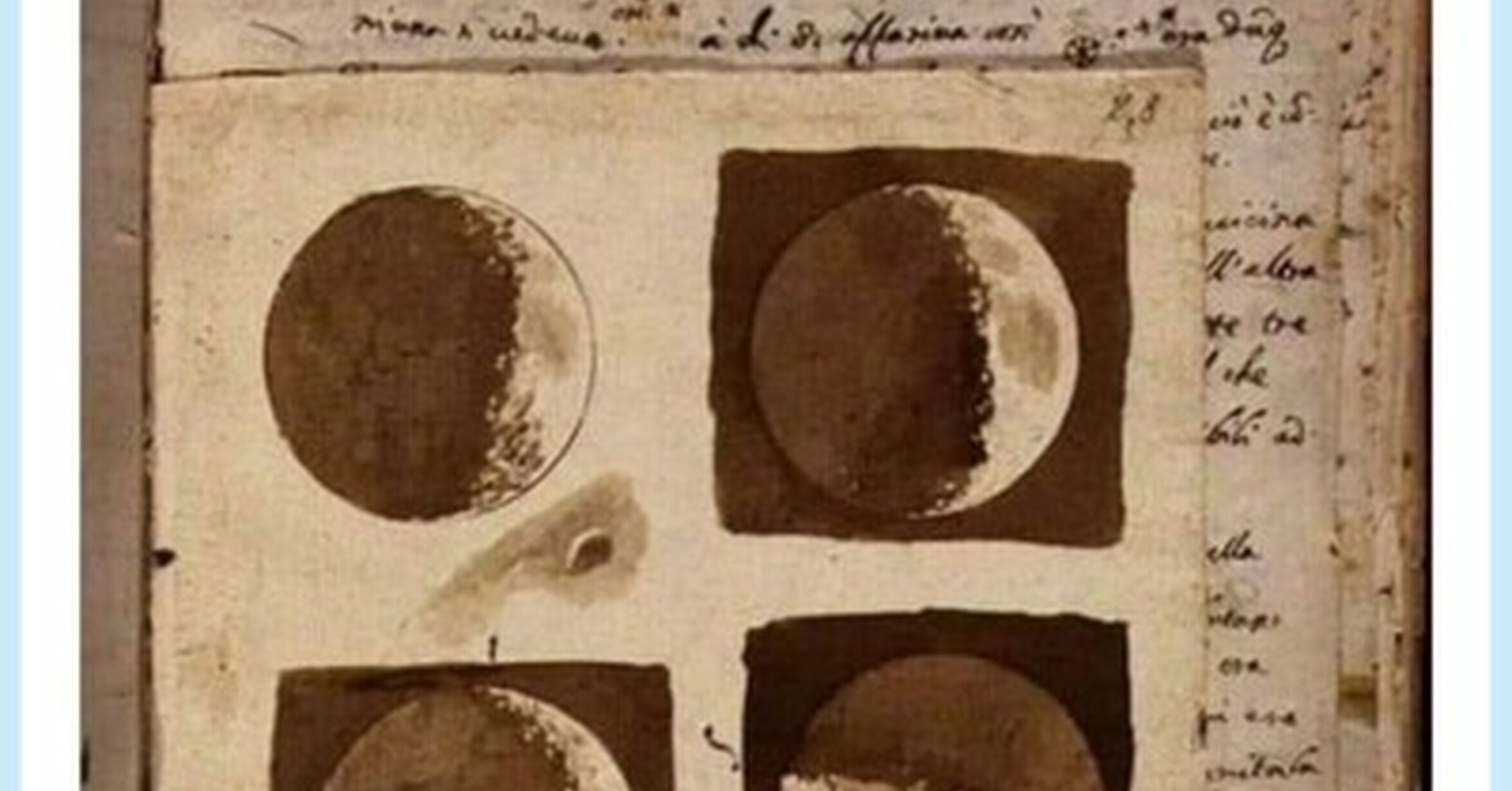 VEF > Visto en las Redes > La Luna de Galileo Galilei, por Cienciaymas_