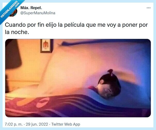 película,noche,elegir