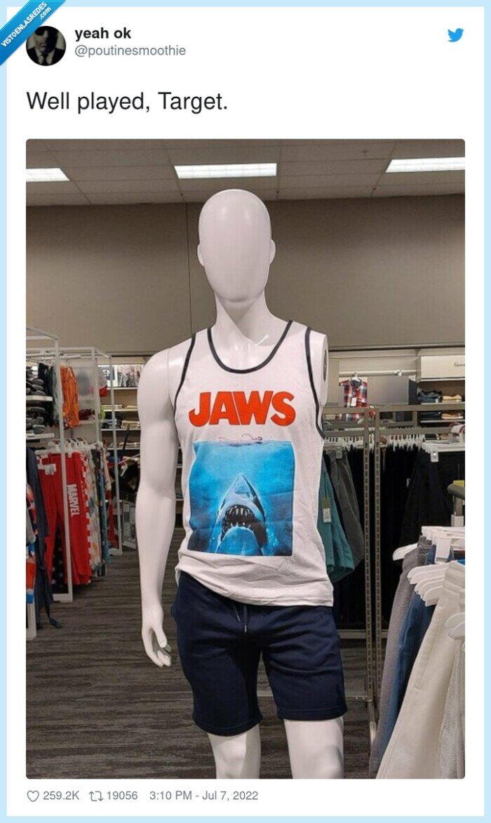 camiseta,brazo,manco,tiburon,jaws