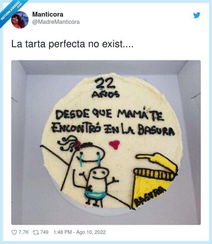 perfecta,tarta,existir,basura,encontrar