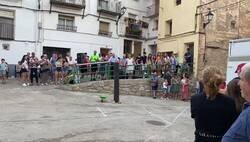 Enlace a Campeonato del Mundo de lanzamiento de carretillas en Teruel, y se carga medio público, por @JJ_Armero_AUGC