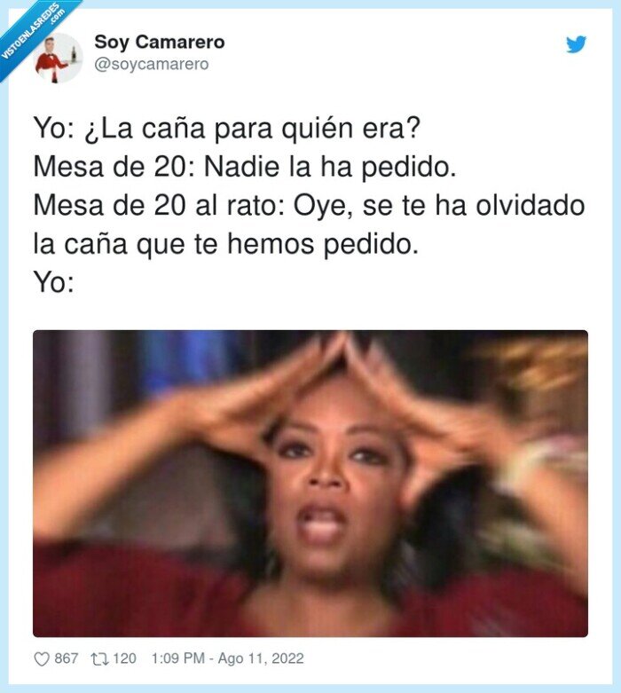 olvidado,pedir,caña,bar