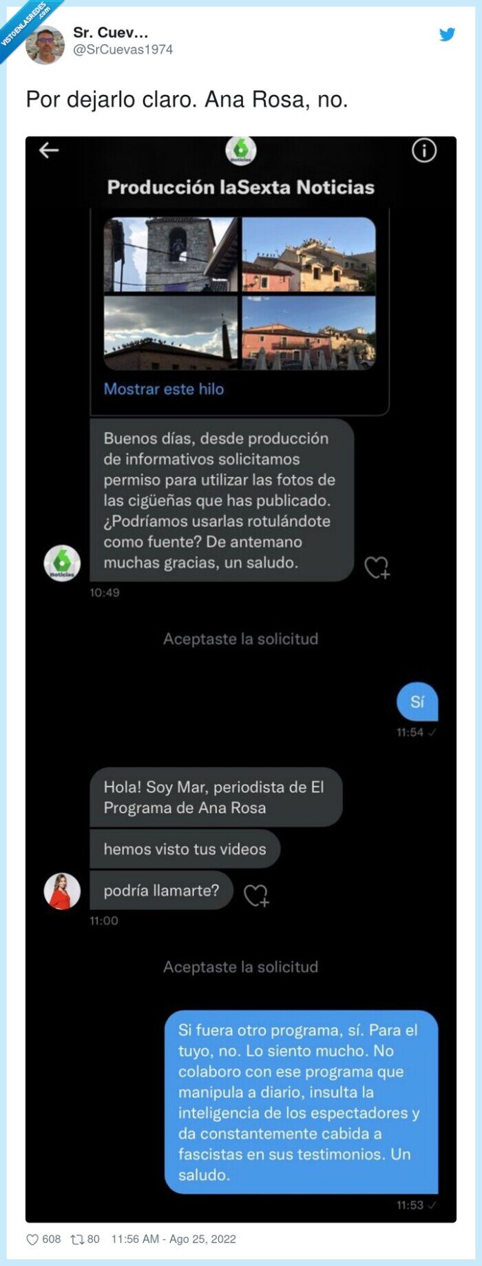 ana rosa,cesion,derechos,imagenes