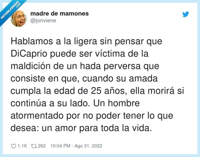 atormentado,maldición,novias,leonardo dicaprio