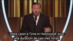 Enlace a Ricky Gervais ya predijo lo de DiCaprio en uno de sus discursos, por @geanmiranda