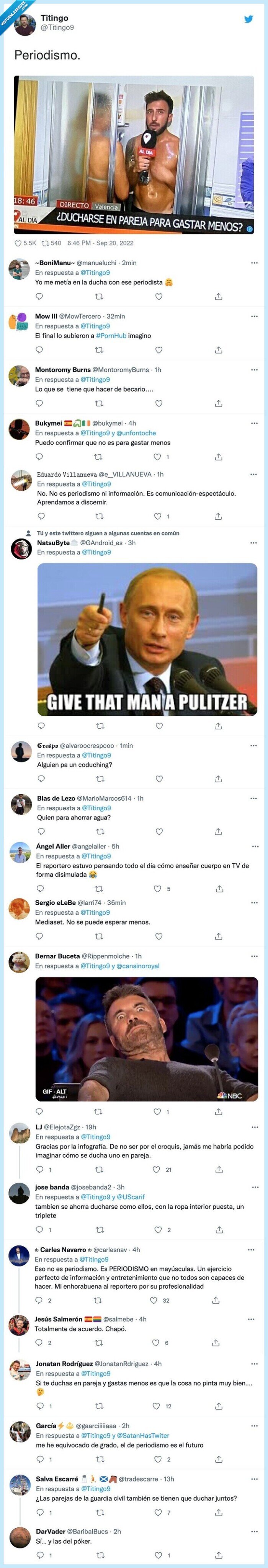 periodismo,ducha,ahorro,agua