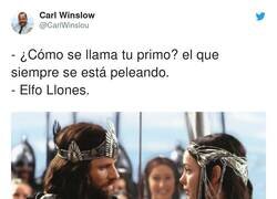 Enlace a Elfo Llones, por @CarlWinslou