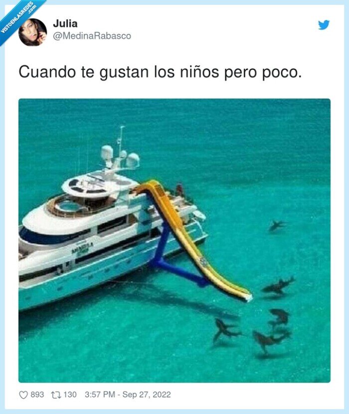 gustar,niños,tiburones,tobogán