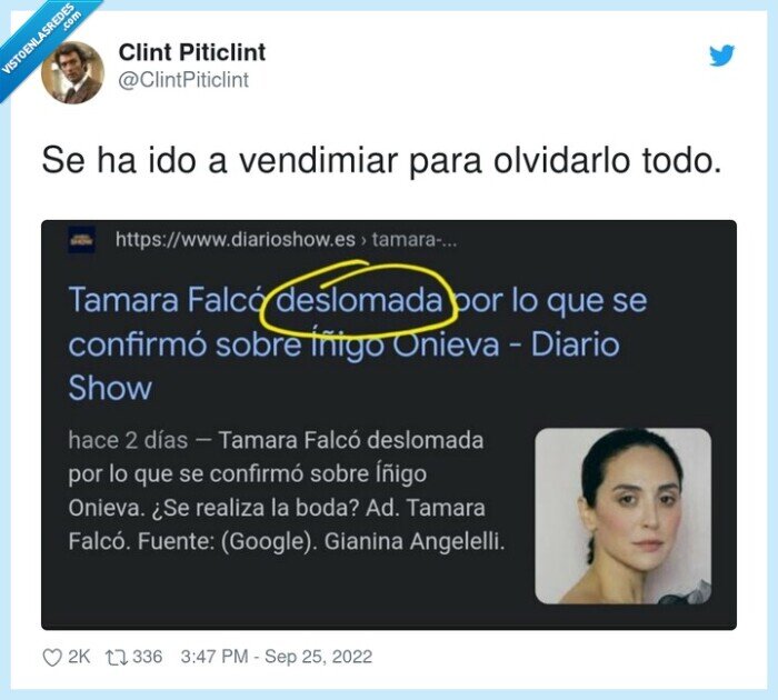 vendimiar,deslomada,tamara falcó