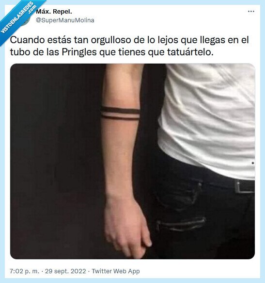 pringles,tatuaje,orgulloso