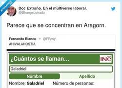 Enlace a Galadriel, de Aragorn, por @StrangeLetrado