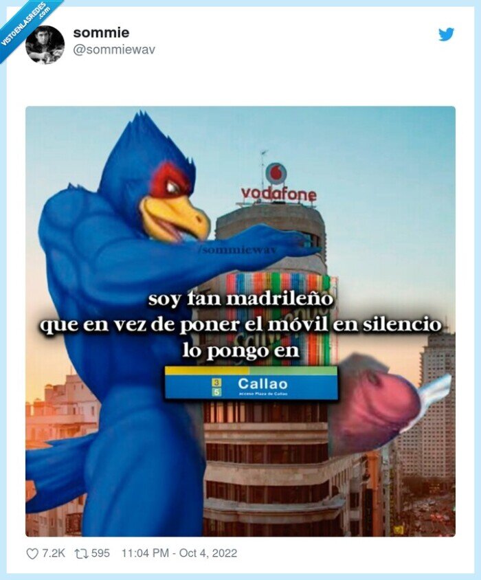 madrileño,madrid,callao,movil,silencio