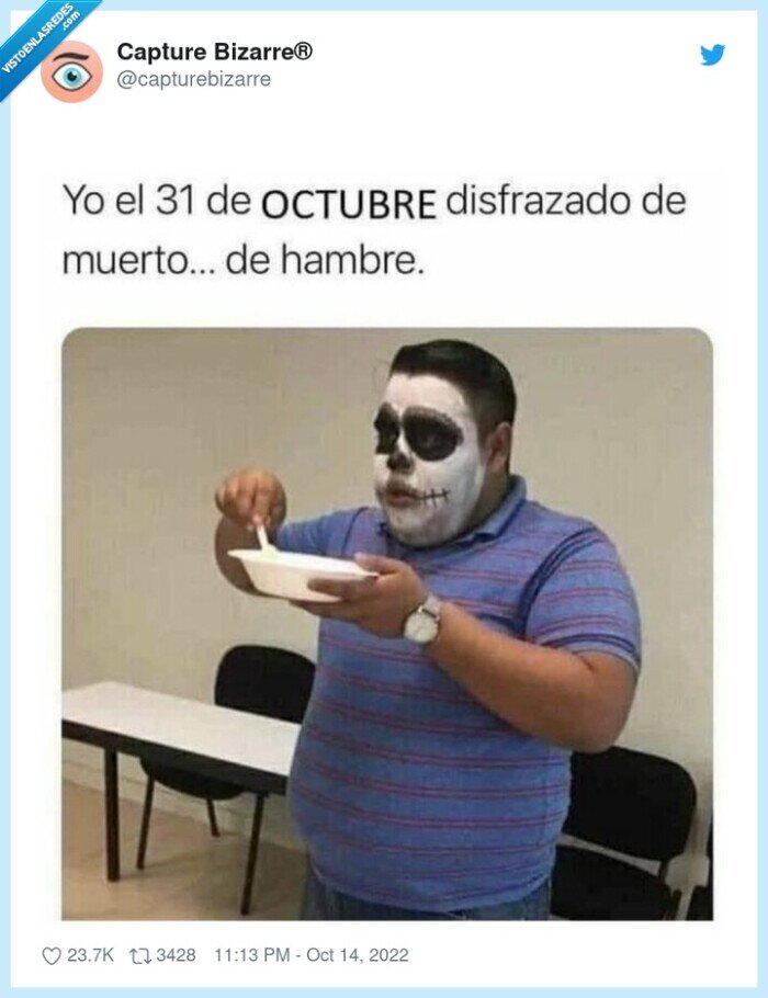 disfraz,hambre,calavera,halloween