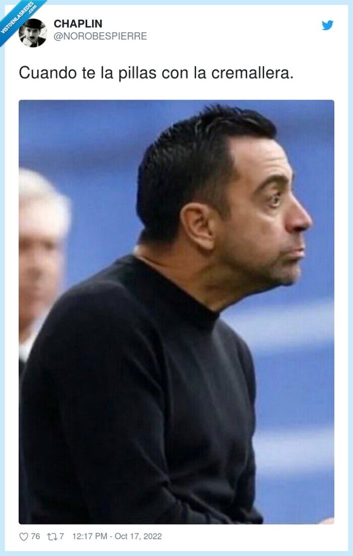 cremallera,xavi hernandez,careto,pillarse