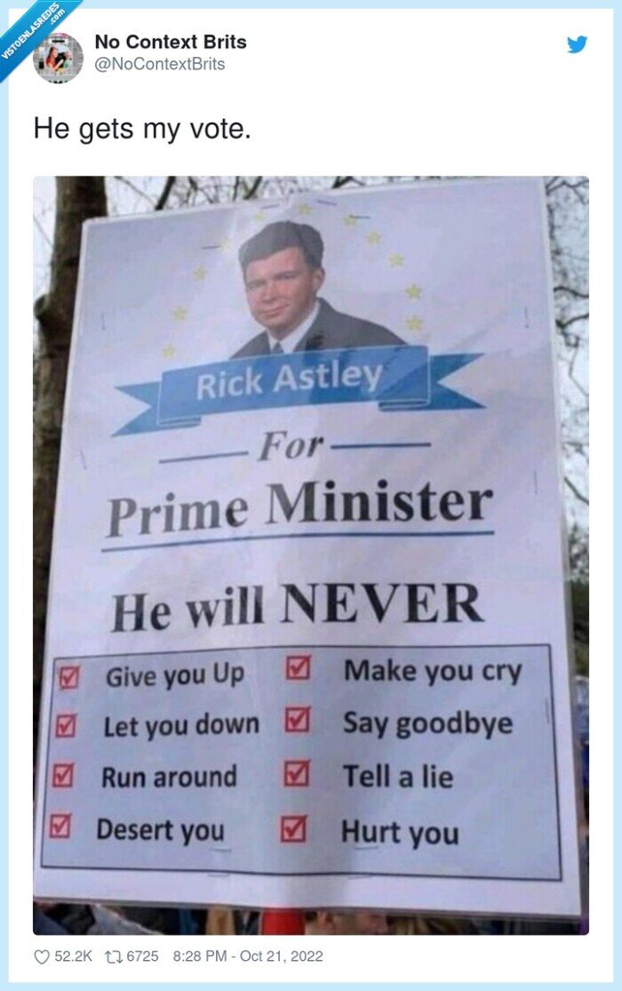 votar,elecciones,rick astley