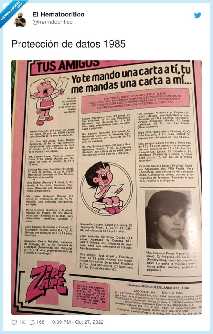 protección,datos,1985,lopd